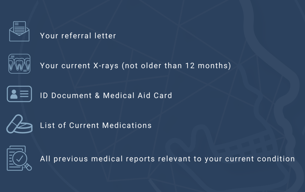 What to bring with you info for new patients