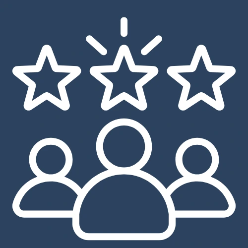 Client avatar-white on navy